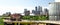 Downtown Minneapolis from the Campus of the University of Minnesota