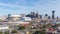 The Downtown New Orleans skyline in January