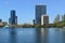 Downtown Orlando View from Lake Eola Park