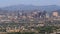 Downtown Phoenix Arizona Skyline Wide Angle Zoom Out