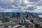 Downtown Seattle from the Space Needle Observation Platform