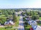 Downtown Shrewsbury, Pennsylvania Homes in Summer in Southern Yo