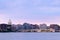 Downtown skyline of Madison, the capital city of Wisconsin, USA.