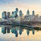 Downtown Skyline of Philadelphia, Pennsylvania.