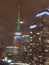 Downtown Toronto Neon Skyline