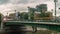 Downtown Vilnius Lithuania Bridge Time Lapse