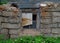 Downtrodden window in old house