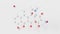 doxycycline molecule 3d, molecular structure, ball and stick model, structural chemical formula broad-spectrum antibiotic