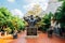 Dr. Gan Boon Leong Statue and Memorial park at Malacca old town in Malaysia
