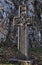 Dracula castle cross