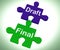 Draft Final Puzzle Shows Write And Rewrite