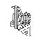 drafting tools architectural drafter isometric icon vector illustration