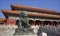 Dragon Bronze Statue Gate Forbidden City Beijing