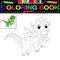 Dragon coloring book