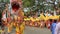 Dragon dance at Asian festival