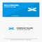 Dragon, Dragonfly, Dragons, Fly, Spring SOlid Icon Website Banner and Business Logo Template