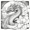 Dragon Dreams: Intricate Coloring Pages for Adult Creativity