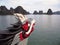 Dragon figurehead on Halong Bay