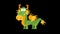 Dragon Funny Animal Character Chinese Horoscope