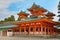 The Dragon Hall at Heian-jingu Shrine in Kyoto