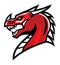 Dragon head mascot