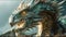 Dragon Lair Vicious Beast Guarding Domain Ancient Reptile Flame Breathing Demi God