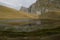 \'\'dragon lake\'\' of Tymfi ,an alpine lake in Vikosâ€“AoÃ¶s National Park