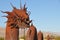 Dragon Metal Sculpture at Anza Borrego Desert California