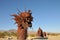 Dragon Metal Sculpture at Anza Borrego Desert California