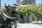 A dragon statue in Bangka Park (also Mangka, Mengjia and Mengxia Park)