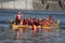 Dragonboat racing at Prague