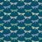 Dragonflies repeat pattern design