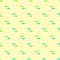 Dragonfly green blue yellow seamless pattern