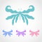 Dragonfly icon great for any use. Vector EPS10.