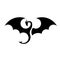 Dragons silhouette logo
