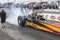 Dragster burnout