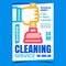 Drain Cleaning Service Promotional Poster Vector