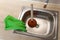 Drain Problems, blockage plumbing kitchen sink unclog plunger force cup
