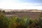 Drained lake, Libya