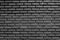 Drak gray brick wall background, texture, horizontal, Create a light dark