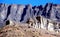 Drakensberg Amphitheater Wall and Policeman\'s Helmet feature