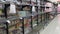 Drakes supermarket empty toilet paper shelves amid coronavirus fears and panic buying