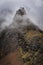 Dramatic Andes mountain scenery in the Quesqa Valley. Ancascocha, Cusco, Peru