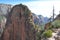 Dramatic Angel\'s Landing scenery in Zion National Park, Utah