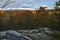 Dramatic Autumn Landscape in Pocono Mountains