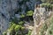 Dramatic Clifftop View of the Via Krupp on the Island of Capri