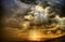 Dramatic cloud during a storm