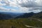 Dramatic Clouds, Highway 39 Curve on top of San Gabriel Mountain