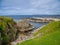 Dramatic coastal scenery around the Ness of Houlland near Breckon on the island of Yell in Shetland, Scotland, UK