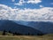 Dramatic cumulus clouds